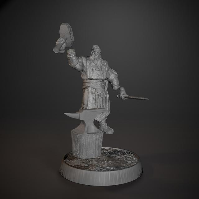 TEMU 5 Part Firebrand Miniature Set, Abs Material, Anime-inspired Tabletop Role Play, Diy Collectible Model Toy, Chess Piece, Enthusiast Garage Kits, Color Painting Assemblage Ornament