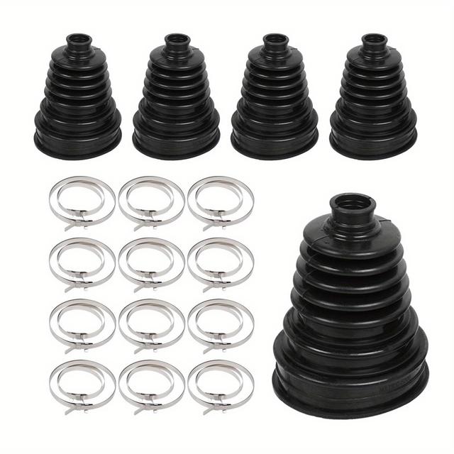 TEMU 5-teiliges Ventilator-Set Universal Achsschutz und 24 Klemmen