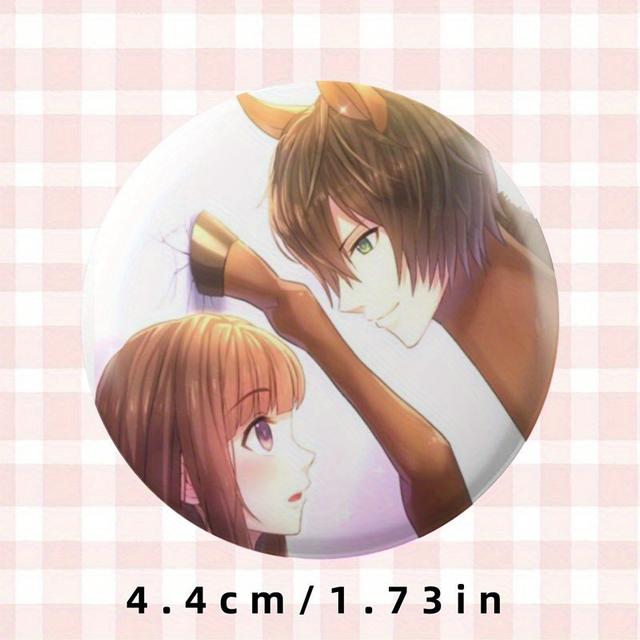 TEMU Anime-geïnspireerde 2D broches met schattige, multi-stijl ontwerpen met fantasierijke en onderscheidende patronen. Perfect voor het decoreren van tassen en kleding - ideaal voor vakantiecadeaus.