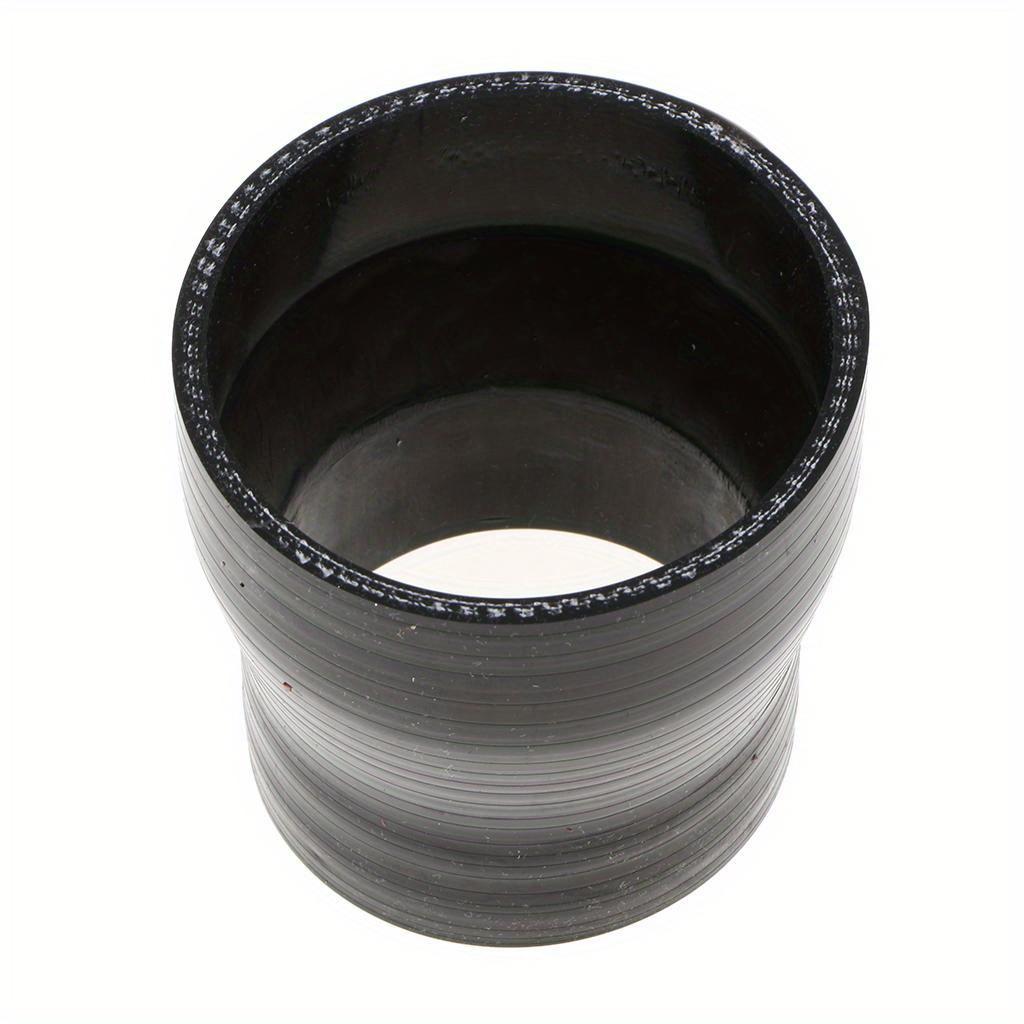 TEMU Silikon-Durchgangsreduzierer für Auto-Turbo-Intercooler-Rohr, 2" auf 2.5", Schwarz, 51mm-63mm