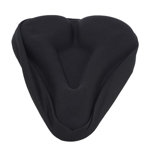 TEMU Thick Bicycle Seat Cover For , Comfortable Foam Cushion For Mountain Bike Cycling