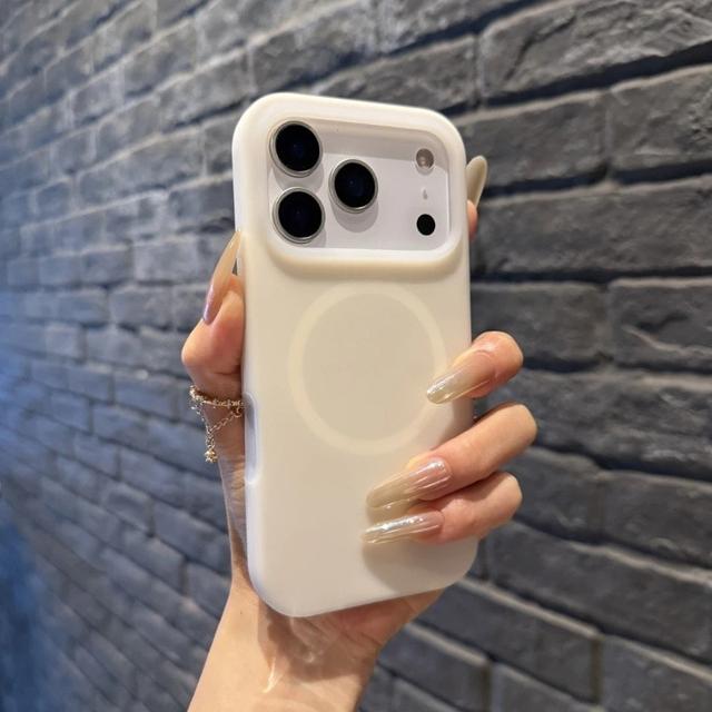 TEMU Phone Case - T66 Innovative Jelly Liquid Case Suitable For Iphone 17 Pro Max & 17 Pro, Fully Compatible With For Iphone 14 Plus, 13, 11 | Full Body Protective Cover Featuring Magnetic Charging