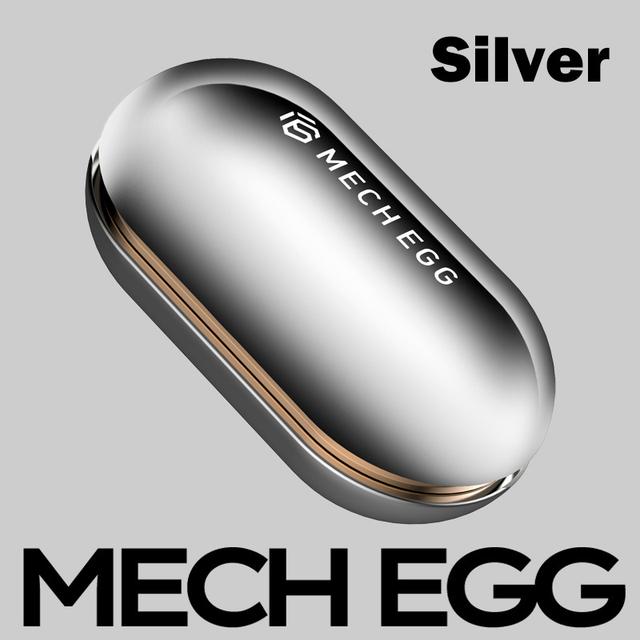TEMU Metallic Egg-shaped Design That Fits Comfortably In , Offering Tactile Experience With A Pleasant Ringing Sound, Allowing You To Feel Multiple Levels Of