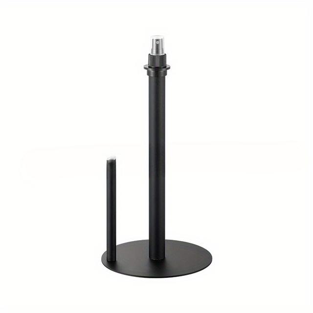 TEMU 1 Stück Papiertuchhalter mit Sprühflasche, Spülmaschinenfester Papierhandtuchspender mit Sprüher im Inneren, Edelstahl-Papierhandtuchhalter mit Sockel für Küche, Bars Esstische