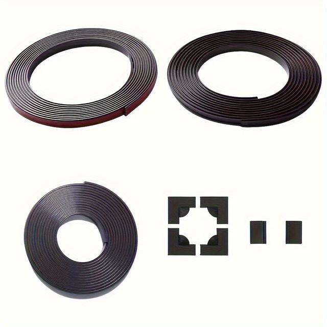 TEMU Diy Screen Set, Screen Mesh, Magnetic Adhesive Strip, Quick Release Magnet, Pvc Decorative Strip, 4-tooth Hook Decorative Buckle- Best Gift