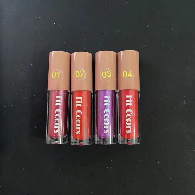 TEMU Набір глазуроподібних помад, для губ і глянцевий з дзеркальним матовим не розтікаючим маслом – подарунок на День святого Валентина