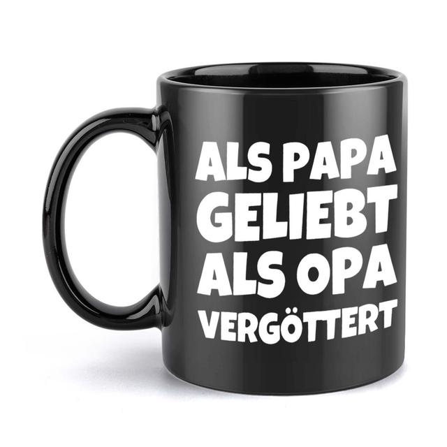 TEMU 1pc, Dad, , Grandfather, Mug, 11 Ounces, Festive Present, Birthday Present, Christmas Present, Summer Present