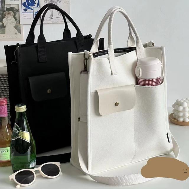 TEMU で美術的なシンプルな通勤用シングルショルダークロスボディバッグ、韓国版Instagramハラジュマスタイルカジュアルクロスバッグ