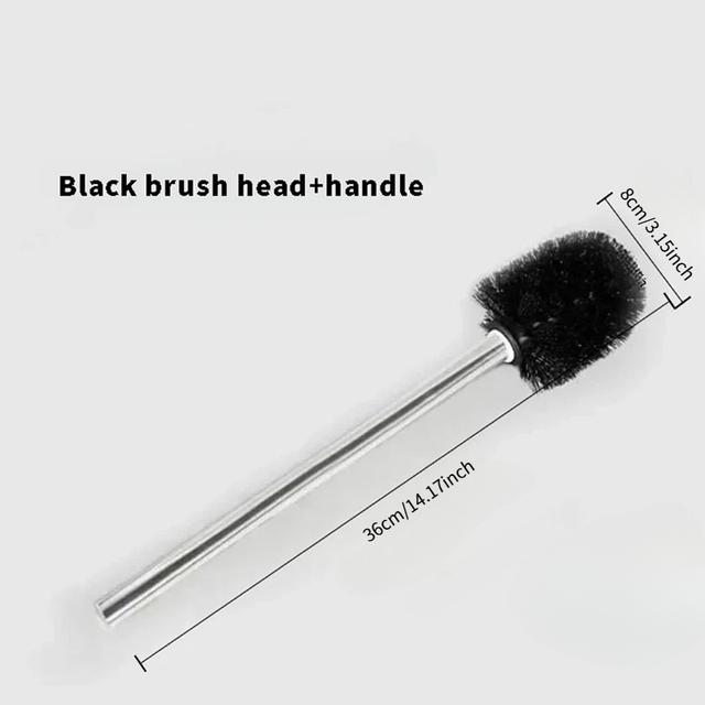 TEMU Japanese Toilet Brush, 1pc Stainless Steel Brush, Premium Bathroom Cleaning