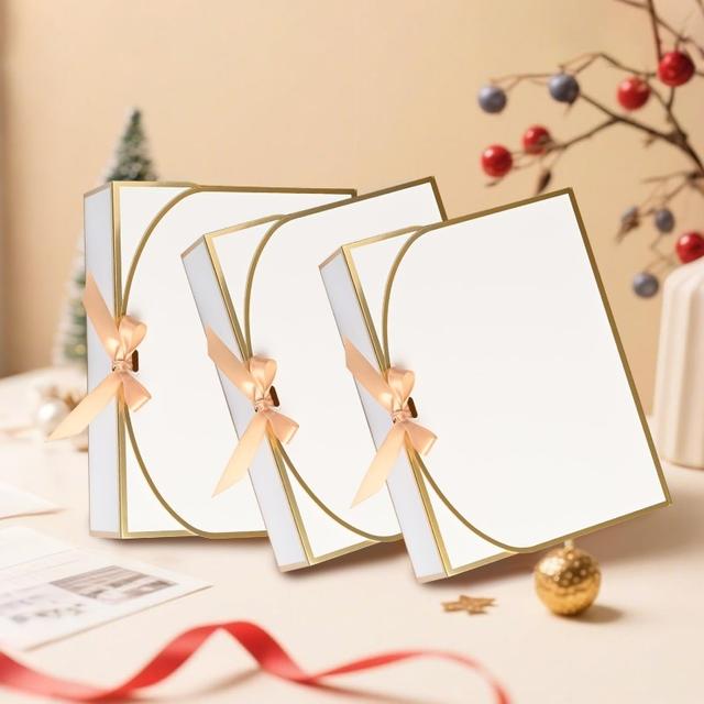 TEMU Cajas de Regalo Grandes y Elegantes - Ideales para Bodas, , Despedidas de Soltera con Tapas | Montaje para San Valentín, , Fiestas de Graduación y Recuerdos