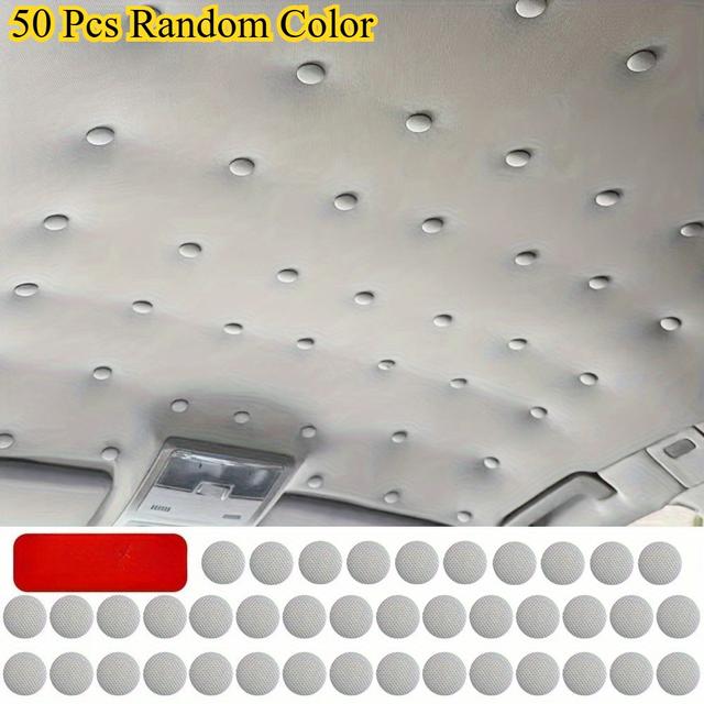 TEMU 50 szt. Świąteczny Zestaw do Pielęgnacji Samochodu - Zestaw do Naprawy Wnętrza - Zatrzaski do Sufitu, Łatwa Instalacja - Dekoracja Urodzinowa - Wykup Mojej Codziennej Prezentacji