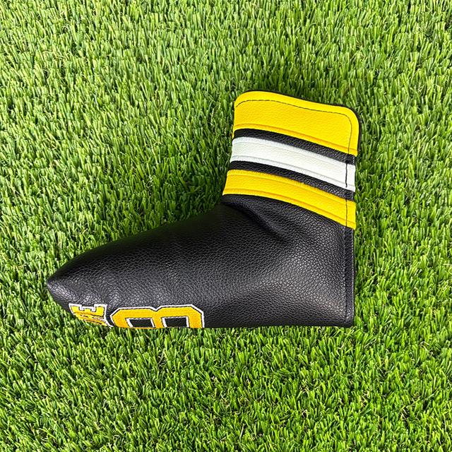 TEMU Golf Putter Headcover, Professional Golf Accessories, Waterproof And Wear- Material, Suitable For Push Rods, Shows Style