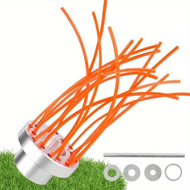 TEMU 1pz Testa Universale per Decespugliatore Resistente, Vassoio per Erbacce da Taglio, per Giardino e Prato - Accessorio Efficace ed Ecologico per Rimozione di Erbacce Selvatiche