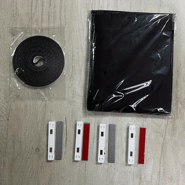 TEMU شاشة نافذة مغناطيسية عالية التهوية، قابلة للقص حسب الحجم، لا تتطلب حفرًا للتركيب، وتعمل كجهاز لمنع البعوض