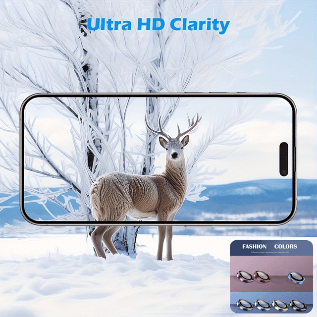 TEMU 2 Sets Of Lens Protectors For Smartphones, Compatible With For For Galaxy S25, S25 Plus, And S25 Ultra, Featuring Tempered Glass Film Resistant To Scratches