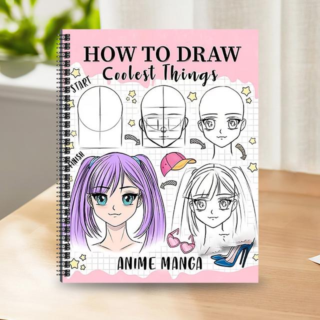 TEMU Hur man ritar de coolaste sakerna i anime och : Guide för skissering – Släpp loss din fantasi och upptäck underverken i animekonst