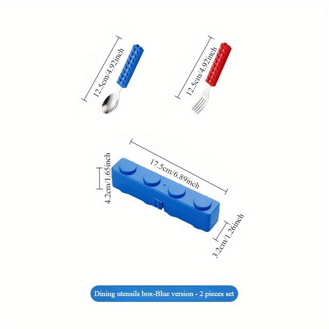 TEMU Conjunto de Talheres para Exterior - Talheres de Aço Inoxidável, Mini , Garfo Divertido de , Coleção de Garfo e