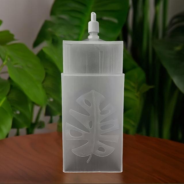 TEMU 1pc D-shaped Self-watering Plant Dripper, Adjustable Flow Rate, Stackable Height, Automatic Watering Moss Column Accessory, Suitable For Indoor And Outdoor Green Vines