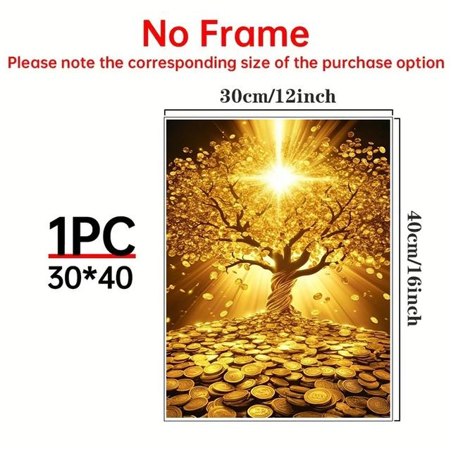 TEMU 1pc Of Art Print, Unframed Modern Wall Decor Poster For Living Room, Bedroom, Office - Ideal Gift