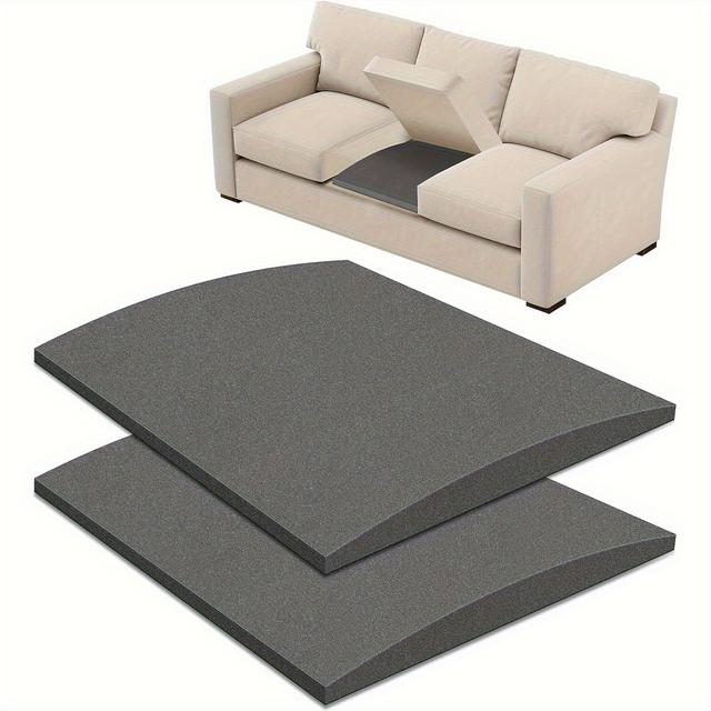 TEMU 1/2/3pcs 소파 지원 인덱트 쿠션 소파 지원, 고밀도 폼 언더 쿠션 수리 50.8cmX 50.8cm 가구 시트 딤플 수리