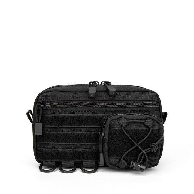 TEMU 1000d Edc Pouch Molle Organizer Bag Multiple Pockets Utility Pouch Tool Storage Case Phone Holder For Outdoor Hunting Fanny Pack