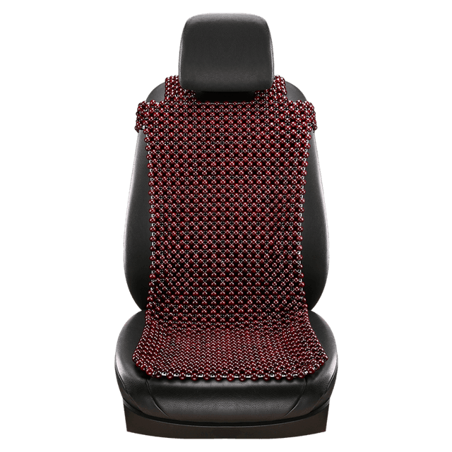 TEMU وسادة مقعد سيارة تنفس لجميع - قماش مريح بلمسة برودة، تركيب سهل، تصميم بدون خيوط