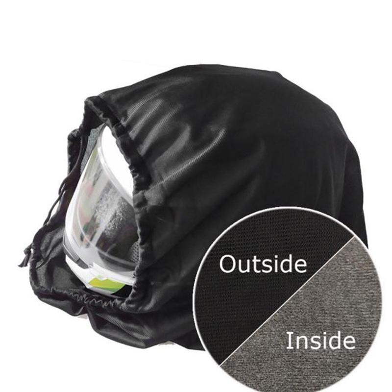 TEMU Helmet Storage Bag, Drawstring Closure For Dust-proof Protection - Portable Carry Pouch For Motorcycle, Bicycle & Sports Helmets, Ideal For Travel & Home