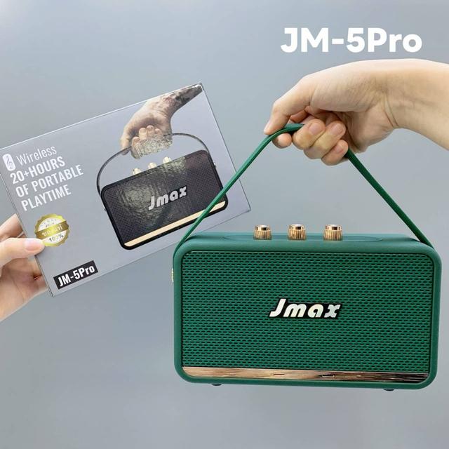 TEMU ลำโพงไร้สาย JMAX JM-5Pro เข้ากันได้กับสมาร์ทโฟน/แท็บเล็ต/แล็ปท็อป เสียงสเตอริโอแบบพกพาพร้อมการจับคู่ TWS วิทยุ FM /Type, TF//FM/ การเล่นเสียง - ลำโพง (/// /Army) - 57mm