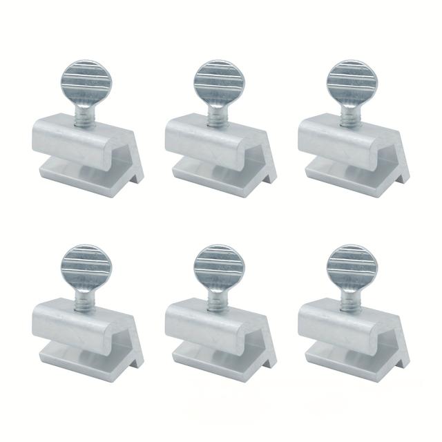 TEMU 2/6pcs Of Window Locks With Circular Handles - No Drilling, Sliding Door Lock, Protecting Safety And Anti-theft Restrictions