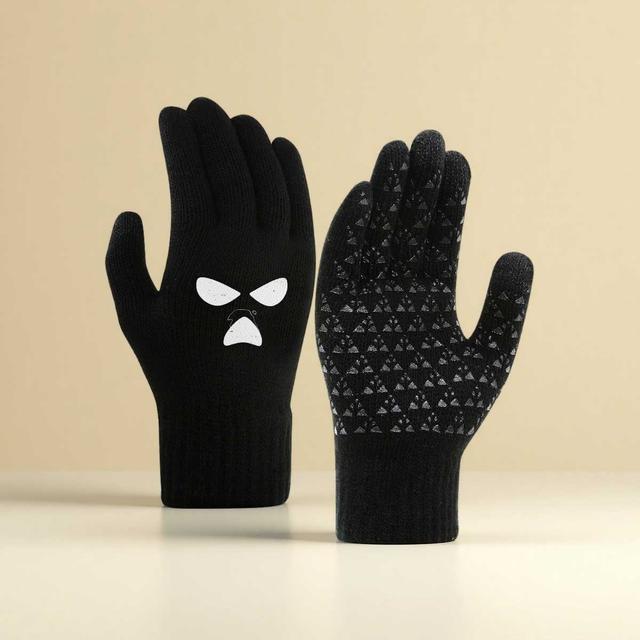 TEMU 1pc 1pcs Thermal Winter Gloves With Kneecap Coverage - Touchscreen Compatible Cold-proof Gloves Suitable For Skiing, Driving, For , Warm Winter Gloves, Ideal Winter Gifts (touchscreen Compatible)