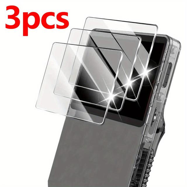 TEMU 3pcs Glass For R36s Game Console Tempered Glass Protection For R36s R36s Rgb20s Accessories
