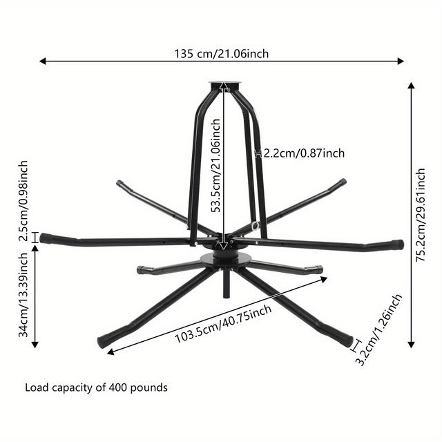 TEMU 1 4 - Legged Pipe Winder For To 200 Kg Adjustable With Rubber Plugs Tube Pocket For Pex Pe Pipes Ideal For Diy Enthusiasts And Small - Scale Installers