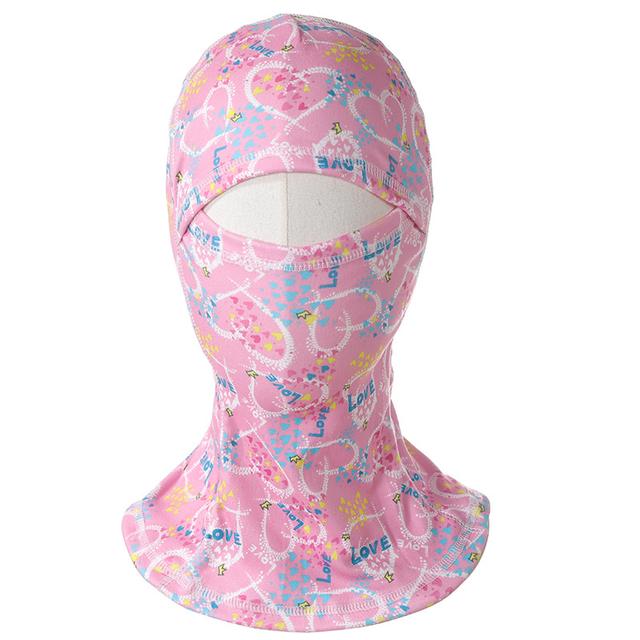 TEMU Balaclava Větrná Lyžařská Maska Zimní Zahřívač Obličeje pro Chlapce a Dívky, Vhodná Vánoční a Novoroční Dárek