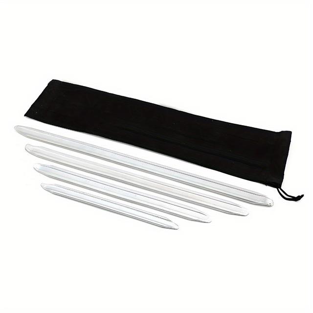 TEMU 4 Stück Reifenheber 30/40/ cm Reifenauszieher Reparaturwerkzeug Set aus Manganstahl für Fahrrad, Motorrad und Elektrofahrzeuge