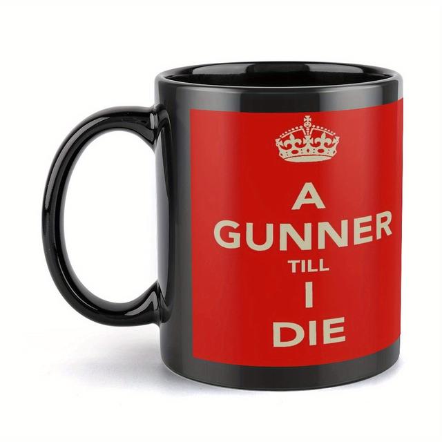 TEMU Single 11oz Ceramic Coffee Mug, Suitable For Hand Washing Only, Perfect For Any Drink, An Present For Birthdays, Christmas, And Home Decoration, Ideal For Mother's Day