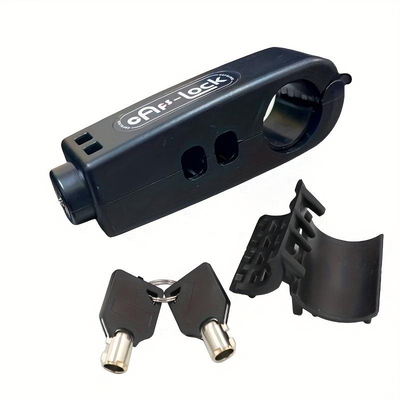 TEMU Portable Anti-theft Lock - High-strength Abs, Durable, Easy-to-use For Bicycles & Motorcycles