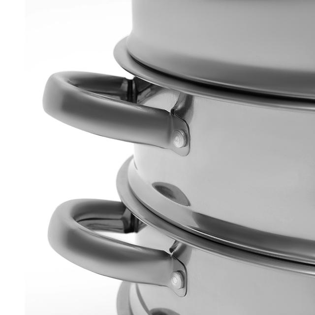 TEMU 5-tier Stainless Steel Steamer Meat Vegetable Cooking Kitchen Tool With Stackable Pan And Lid For Steaming Pasta Dumplings And Vegetables Namasyo