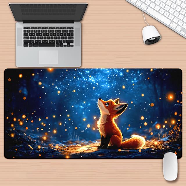 TEMU 1pc A High-definition Printed Desk Pad Featuring Design, A Versatile Xxl Mousepad Suitable For Gaming And Office Use, Perfect As A Gift For