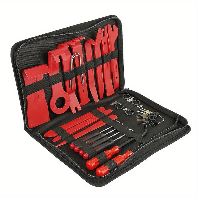 TEMU 35pièces Outils de réparation audio de , accessoires de , pour tous les véhicules, batterie