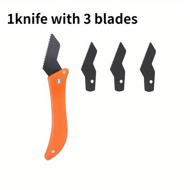 TEMU 4pcs Tungsten Carbide Cutter Blade | For Tile Grout Cleaning, Wall Floor For Tiles Joint Cleaner, Wallpaper Paint Scraper Tool, Non-electric