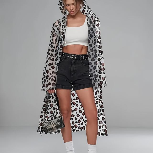 TEMU Eva Fashionable Animal Pattern Portable Poncho