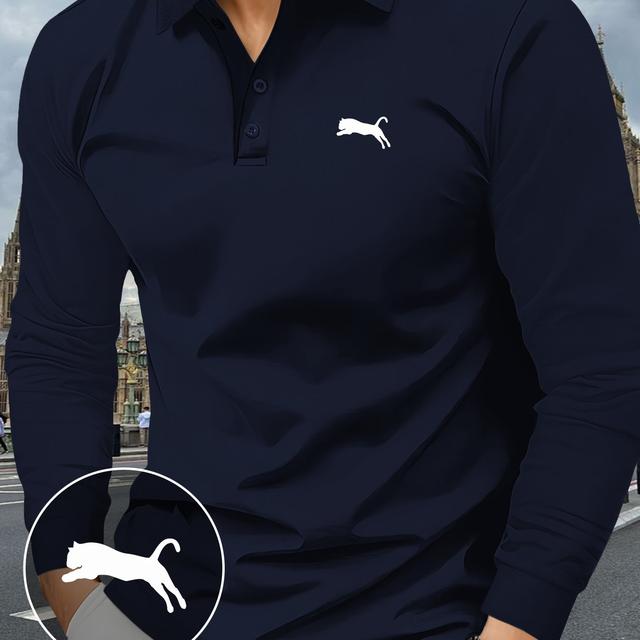 TEMU Herren Langarmhemd mit Kragen Knopfleiste in Übergröße – Atmungsaktiv für Outdoor, Reiten, & Business Casual – Bequemes Schichthemd für alle Jahreszeiten – Stilvoll vielseitig, PLUS SIZE