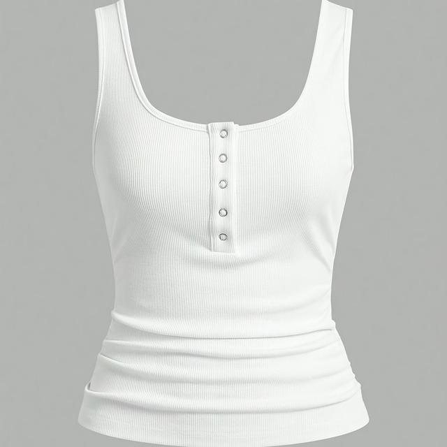 TEMU Women' Casual Fitted Tank Top