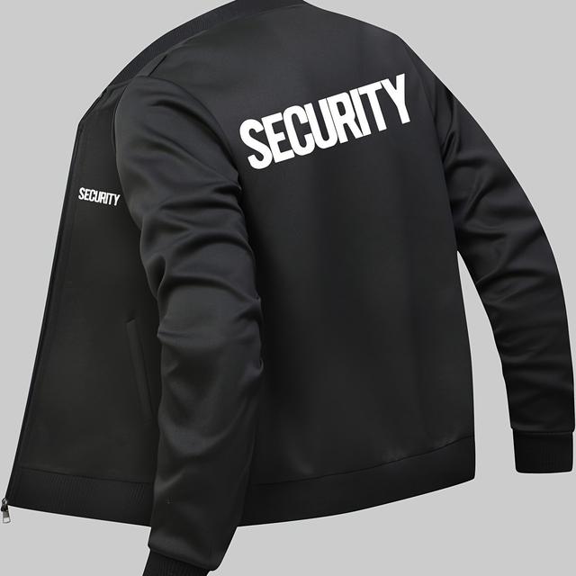 TEMU Men's Jacket With A Stylish Design, Featuring A Collar And Long Sleeves, Suitable For Autumn And Winter