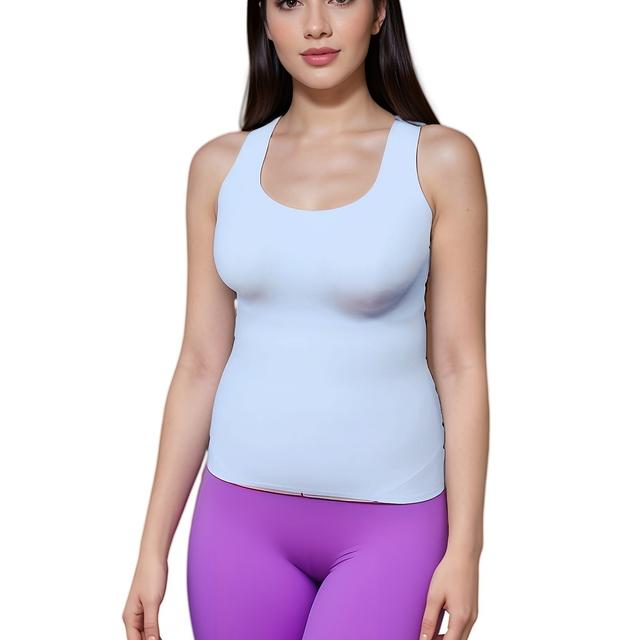 TEMU Camiseta de Compresión Sin Costuras Talla Grande - , Moldeadora y Transpirable, a para Moda Femenina y Casual, Top Modelador Corporal, , Material , del Cuerpo