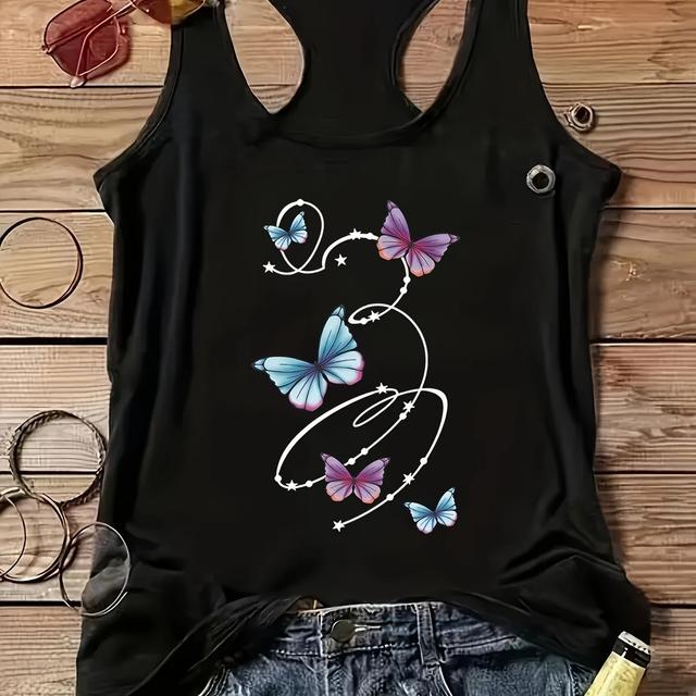 TEMU Women's Fashion Vest With Pattern