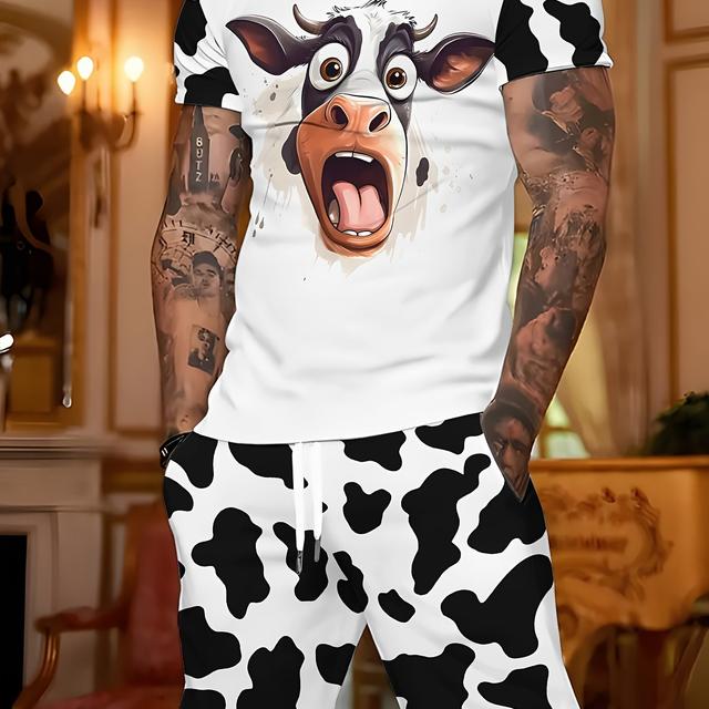 TEMU 2pcs Men's Casual Fashion Set 2pcs Outfit