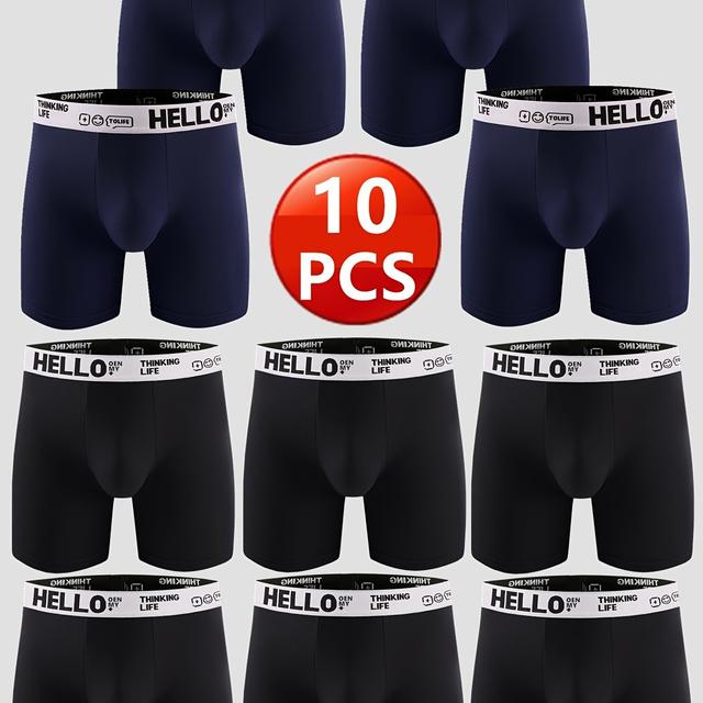 TEMU 's Boxer Briefs Breathable Comfortable Solid Color Boxer Sports Underwear