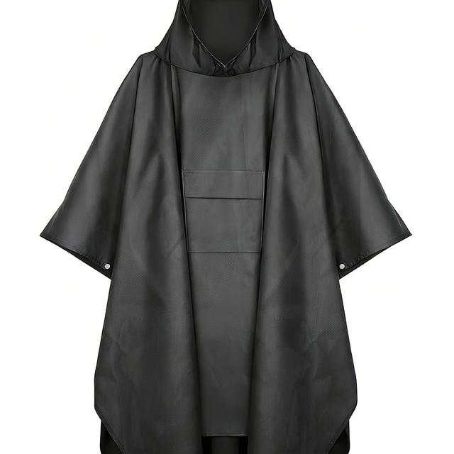 TEMU Rain Poncho Waterproof Raincoat Jacket For Men Women Adults Available Hooded Rain Poncho For Adult With Pocket