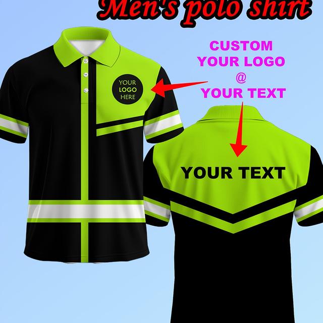 TEMU Maßgeschneidertes Herrenhemd in Regular Fit - Personalisierter Name/Text/Logo-Druck, 95% + 5% Elasthan, Hochwertige Verarbeitung für alle Jahreszeiten, Maschinenwaschbar, PLUS SIZE